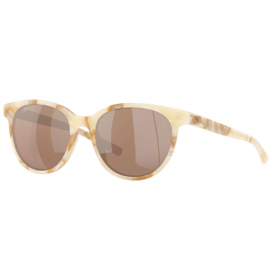 Costa Isla Sunglasses - Polarized - Women's - Shiny Seashell with Copper Silver Mirror 580G
