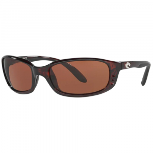 Costa Brine Sunglasses - Polarized - Tortoise with Copper 580P
