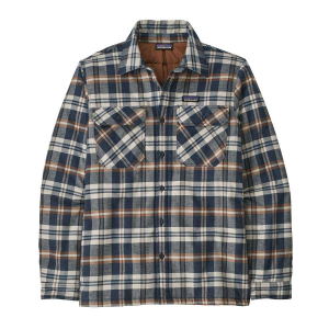 Patagonia Insulated Organic Cotton Midweight Fjord Flannel Shirt - Men's - Fields New Navy - S