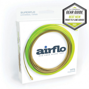 Airflo Superflo Universal Taper Fly Line - Chartreuse and White - WF5F