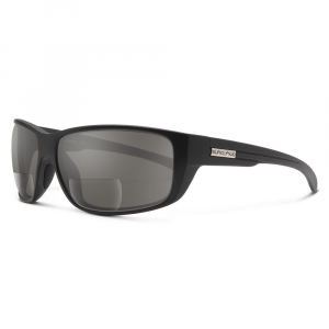 Suncloud Milestone Reader Sunglasses - Polarized - +2.50 - Matte Black with Grey
