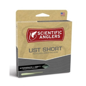 Scientific Anglers UST Short Double Density Intermediate/Sink 3 Line - Light Green and Dark Green - 10/11 I/S3