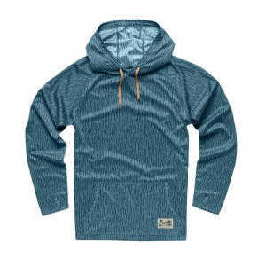 Howler Brothers Loggerhead Hoodie - Men's - Deluge Camo Pacific Blue - L