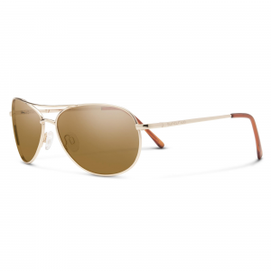 Suncloud Patrol Sunglasses - Polarized - Gold with Brown
