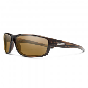 Suncloud Voucher Sunglasses - Polarized - Brown Stripe with Brown