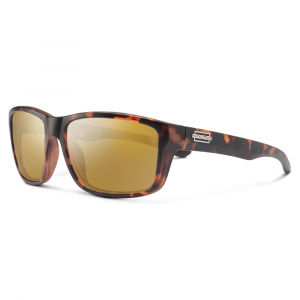 Suncloud Mayor Sunglasses - Polarized - Matte Tortoise with Sienna Mirror