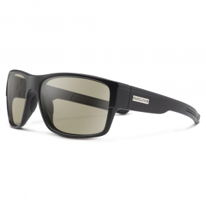 Suncloud Range Sunglasses - Polarized - Matte Black with Yellow