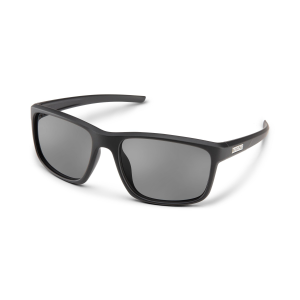 Suncloud Respek Sunglasses - Polarized - Matte Black with Grey