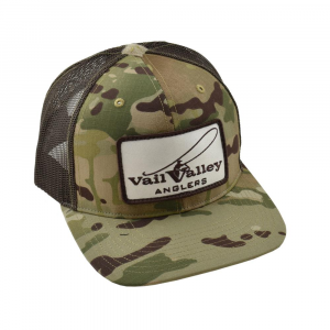 VVA Logo Multicam Trucker Hat - Black and Black