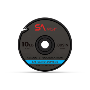 Scientific Anglers Absolute Fluorocarbon Saltwater Supreme Tippet - 30M - Clear - 20lb