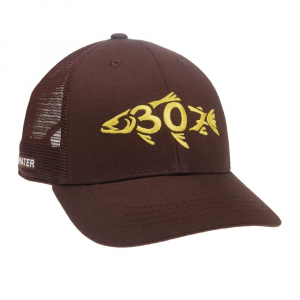 RepYourWater Wyoming 307 2.0 Mesh Back Hat - Brown and Brown - One Size