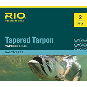 Rio Tapered Tarpon Leader - 12ft - 2 Pack - One Color - 30/60LB FC Shock