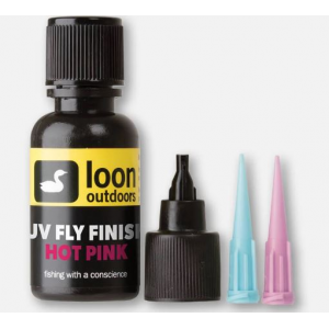 Loon UV Fly Finish - Hot Pink - 0.5oz