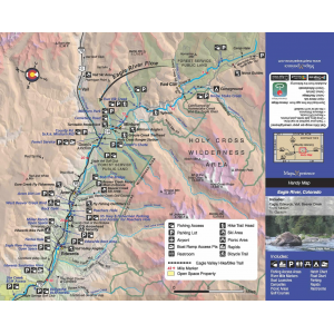 Map the Xperience - Eagle River Map - One Color - One Size
