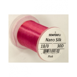 Semperfli Nano Silk Ultra 30D 18/0 - Pink - One Size