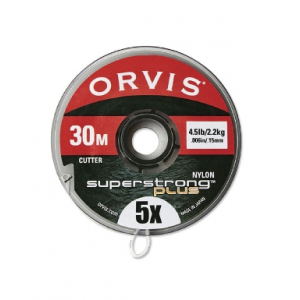 Orvis Super Strong Plus Tippet- 30 Meter Spool - Clear - 1X