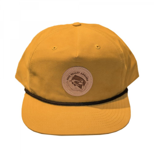 VVA Patch Logo Flat Brim Hat - Loden with Gold Rope - One Size