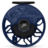 Abel Rove Fly Reel - Satin Deep Blue and Underwood Salt - 9/11
