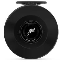 Abel SDS 11/12 Reel - Solid Gloss Black - 11/12