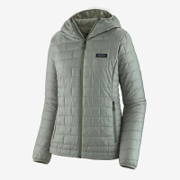 Patagonia Nano Puff Fitz Roy Trout Hoody - Women's - Sleet Green - XS