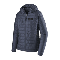 Patagonia Nano Puff Fitz Roy Trout Hoody - Women's - Smolder Blue - M