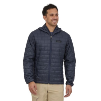 Patagonia Nano Puff Fitz Roy Trout Hoody - Men's - Smolder Blue - S