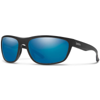 Smith Redding Sunglasses - ChromaPop Polarized - Matte Black with Blue Mirror Glass