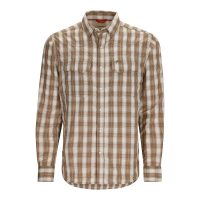 Simms Big Sky Long Sleeve Shirt - Men's - Driftwood Plaid - M
