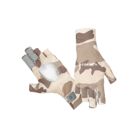 Simms Solarflex Sunglove - Woodland Camo Sandbar - 2XL