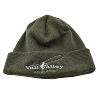 VVA Logo Cuff Beanie - Dark Olive