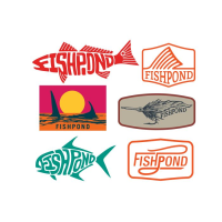 Fishpond Saltwater Sticker Bundle - Multi