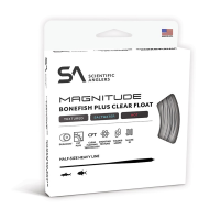 Scientific Anglers Magnitude Textured Bonefish Plus - 10' Clear Tip Floating Fly Line - Ivory and Clear - WF6F
