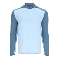 Simms BugStopper SolarFlex Hoody - Men's - Sky and Neptune - M