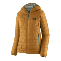 Patagonia Nano Puff Fitz Roy Trout Hoody - Women's - Raptor Brown - XL