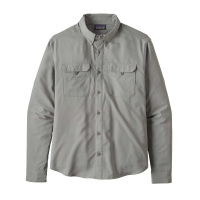 Patagonia Self Guided Long Sleeve Hike Shirt - Men's - Salt Grey - 3XL