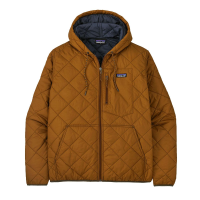 Patagonia Diamond Quilted Bomber Hoody - Men's - Shelter Brown - M