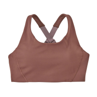 Patagonia Shadowlite Mid Impact Adjustable Bra - Women's - Dulse Mauve - M