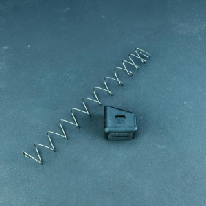 Arredondo Accessories Arredondo Glock +5 Base Pad and Spring for Type 17 - Checkered, Black - $43.00 at T.REX ARMS 