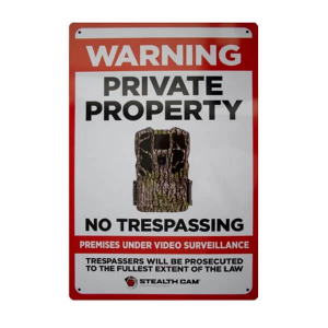 Surveillance Sign