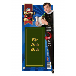 Bottle in the Good Book Priest Accessory