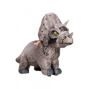 Jurassic World 2 Inflatable Triceratops Costume for Adults