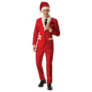 Men's Christmas Santa Suit Costume