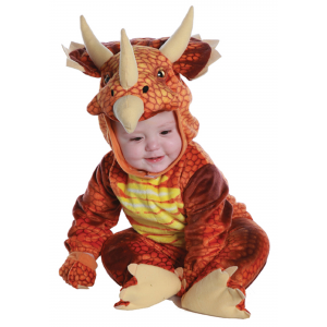 Infant/Toddler Rust Triceratops Costume
