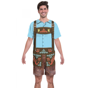 Oktoberfest Romper Costume for Adults