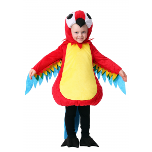 Squawking Parrot Costume for a Toddler