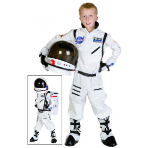 Child White Astronaut Costume