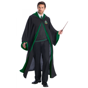 Deluxe Slytherin Student Costume for Adults