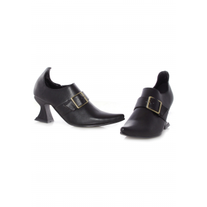 Girls Black Witch Shoes