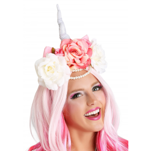 Unicorn Flower Crown Accessory for Unicorn Costumes