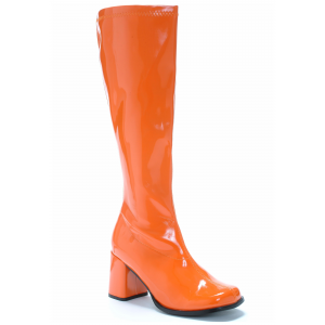 Orange Gogo Boots